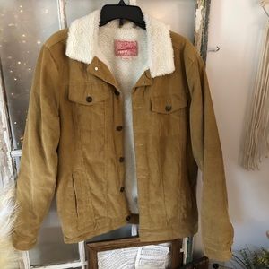 Corduroy Sherpa Jacket